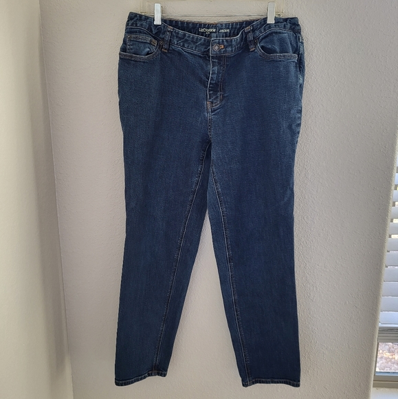 Liz Claiborne Jackie Jeans Size 16 W - Picture 4 of 8
